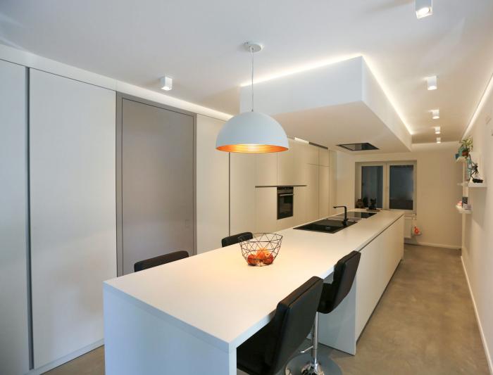 Résidence privée - Cuisine, placards et meubles sur mesure